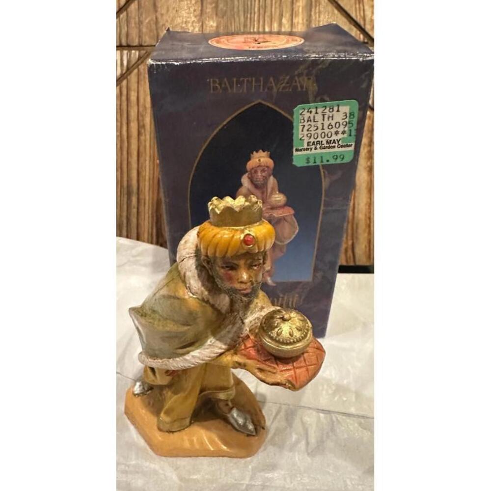 Vintage 1992 Fontanini The Nativity Collection #72516 Balthazar Figure w/ Box H3